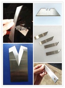 custom industrial blade Special-Shaped Blade for foil cutting